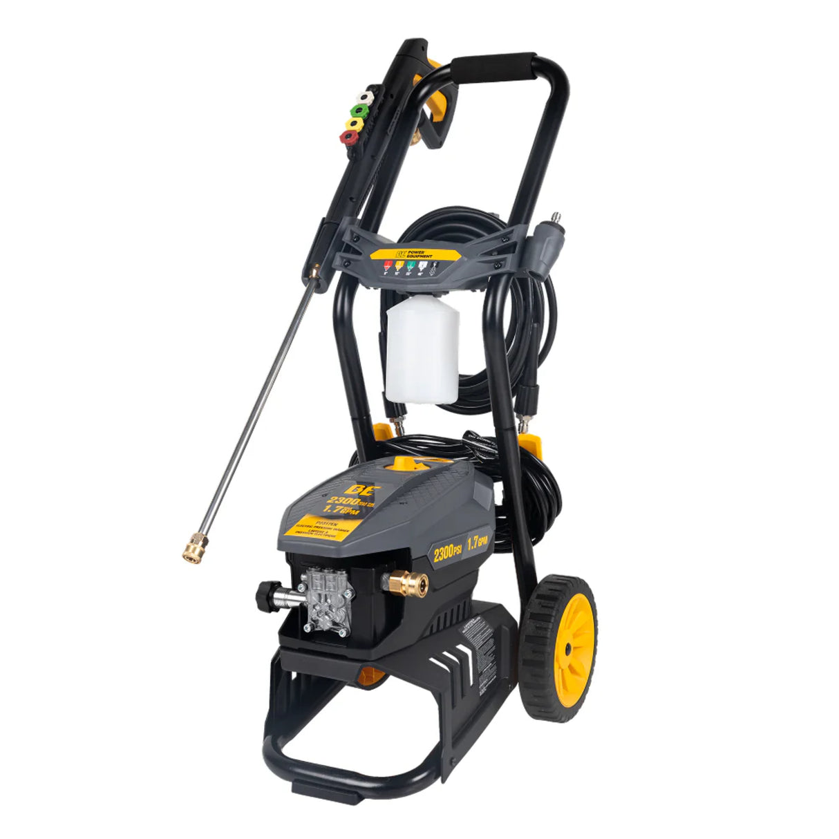 BE Power P2317EN 2,300 PSI 1.7 GPM Electric Pressure Washer