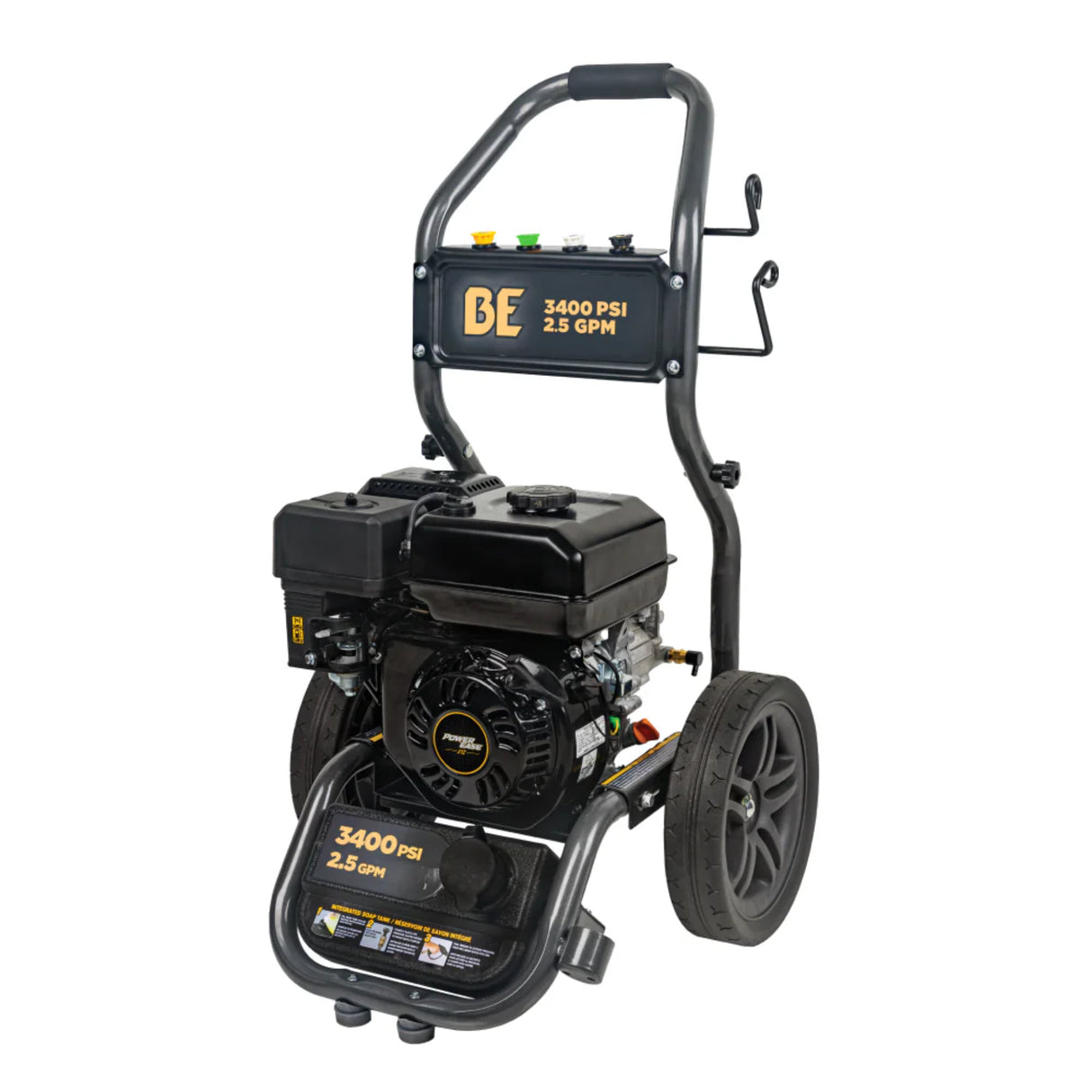 BE Power BE3475PX 3,400 PSI 2.5 GPM Powerease Gas Pressure Washer