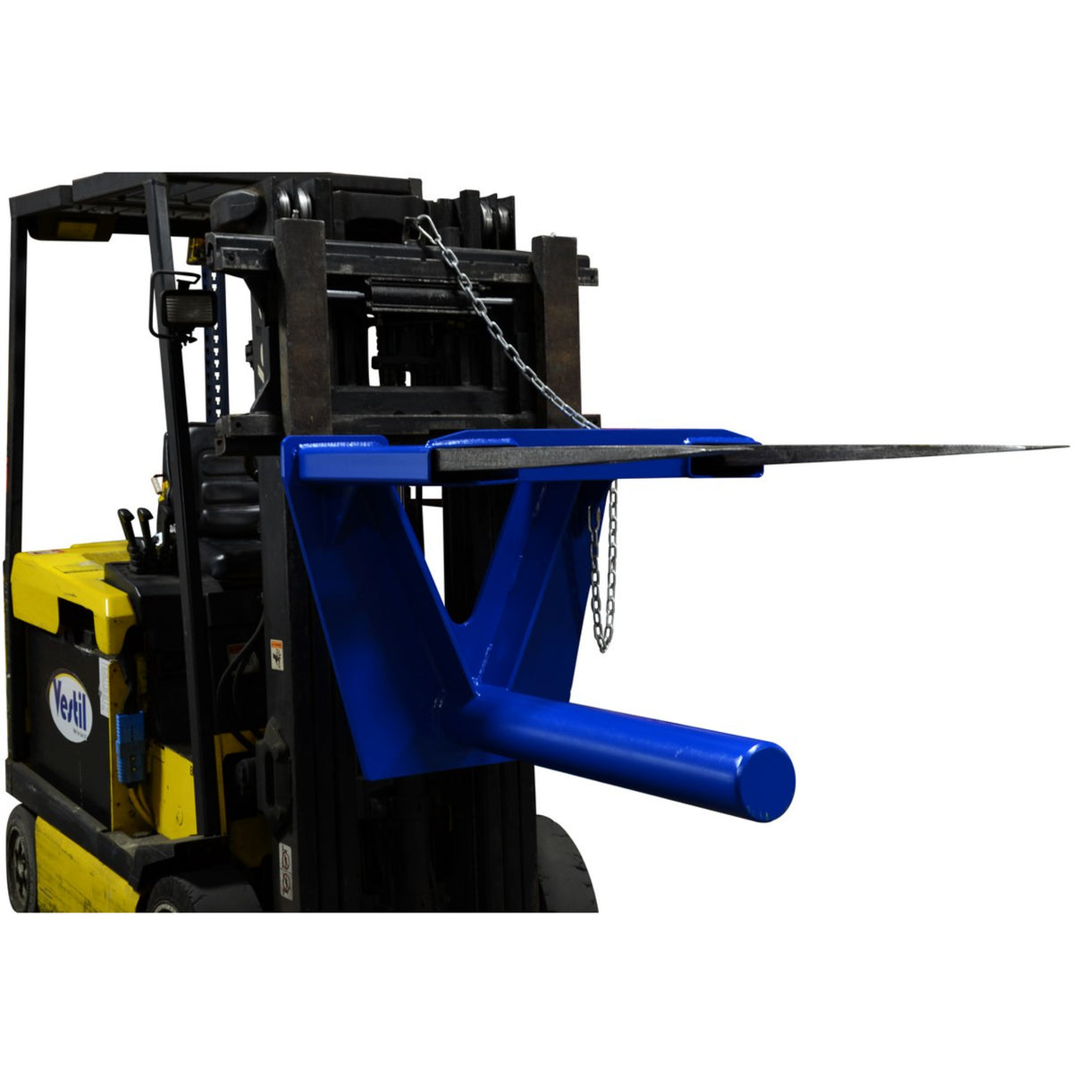 Vestil CCF Fork-Mounted Coil Ram / Coil Lifter — Forklift Coil & Reel Handler, 24"–60" Ram, 3,000–5,500 lb