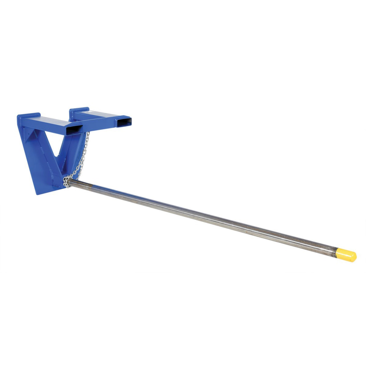 Vestil CRP Inverted Fork-Mounted Rug Ram / Carpet Pole — Forklift Carpet Roll & Rug Boom, 48"–144", Up to 2,500 lb