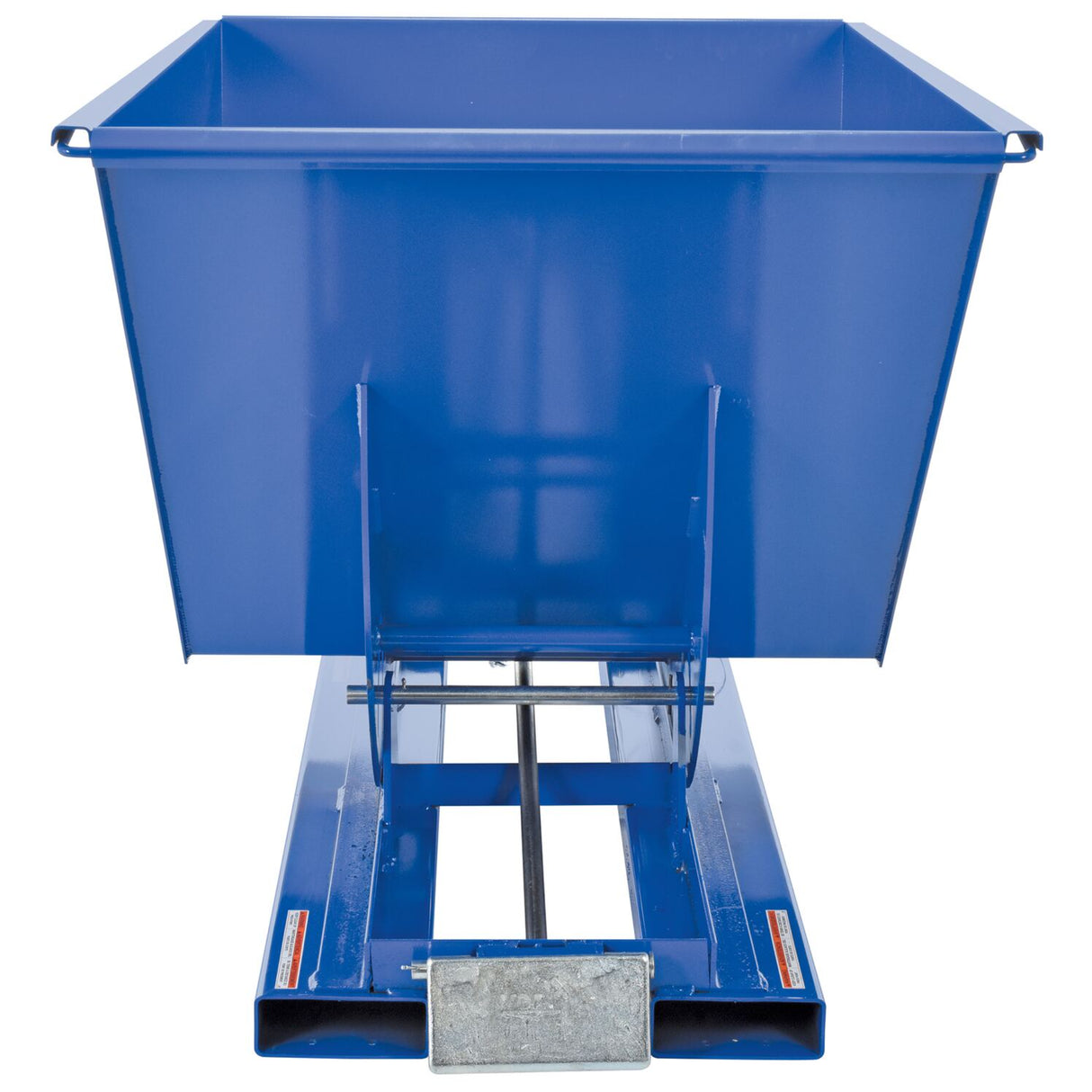 Vestil D Series Self-Dumping Steel Hoppers with Bumper Release | Dump From the Seat, Helps Meet OSHA, 0.25–5 Cubic Yard, LD/MD/HD Steel