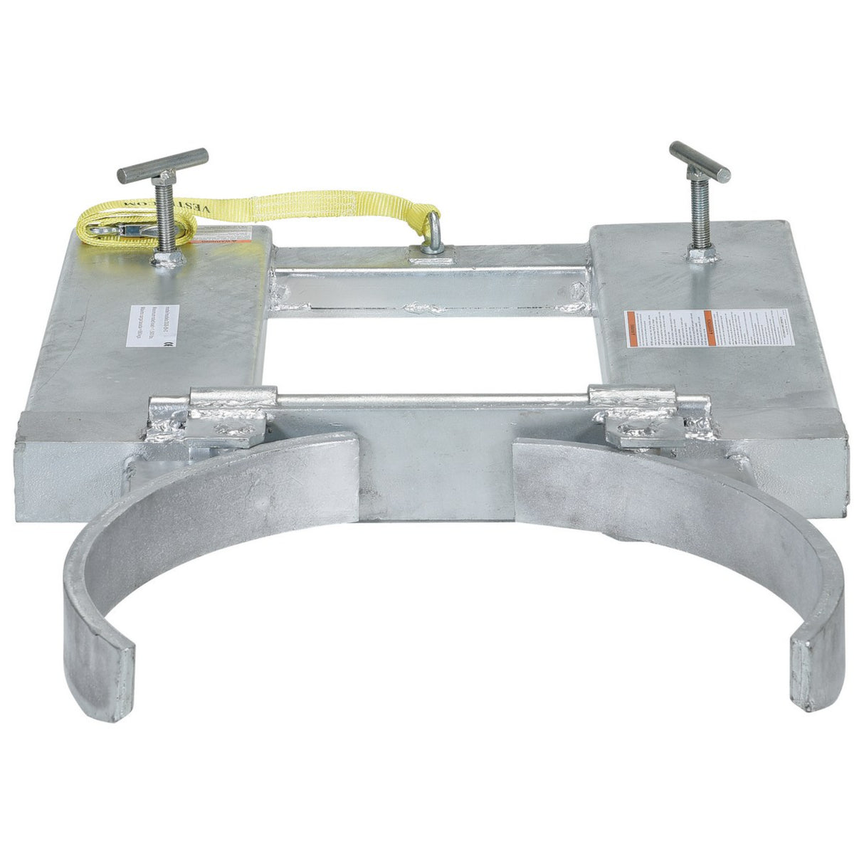 Vestil DGS & DGD Drum Grippers | Forklift Knuckle-Grip Drum Lifter, Single & Double Drum, Auto-Release, 800–2,000 lb