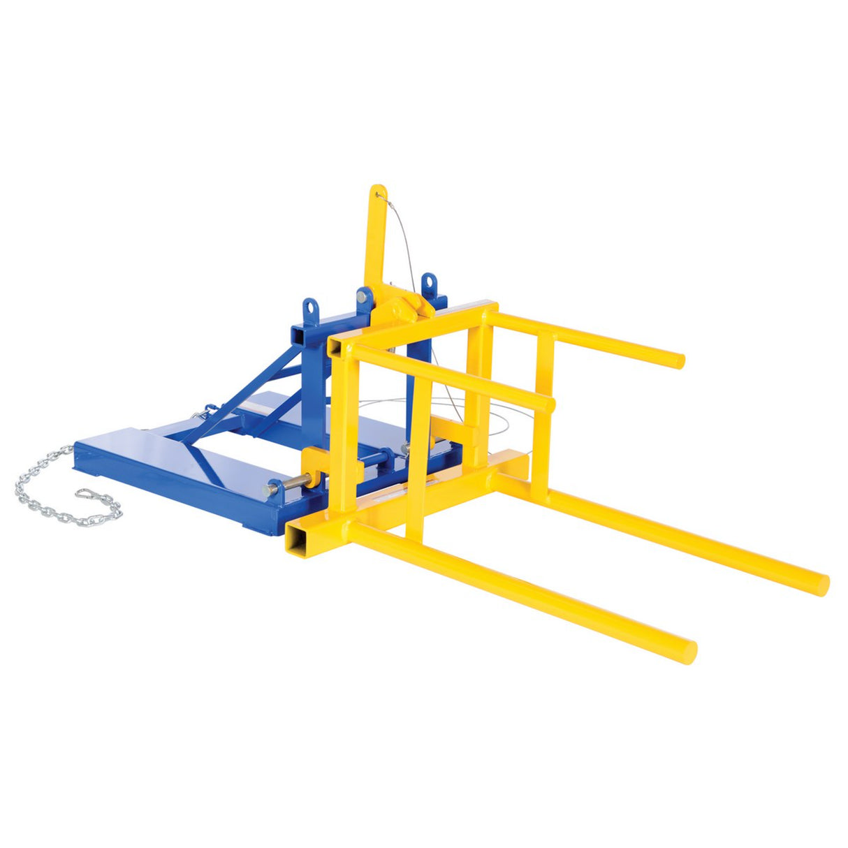 Vestil DRUM-P Drum Positioners | Rotate Standing Drums to Horizontal Racking Position, Forklift-Operated, 800 lb, 30 & 55-Gallon