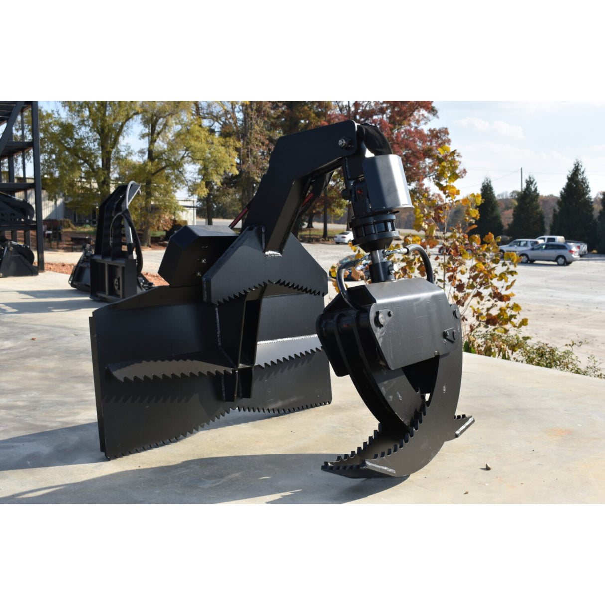 Loflin Fabrication Hydraulic Log Grapple