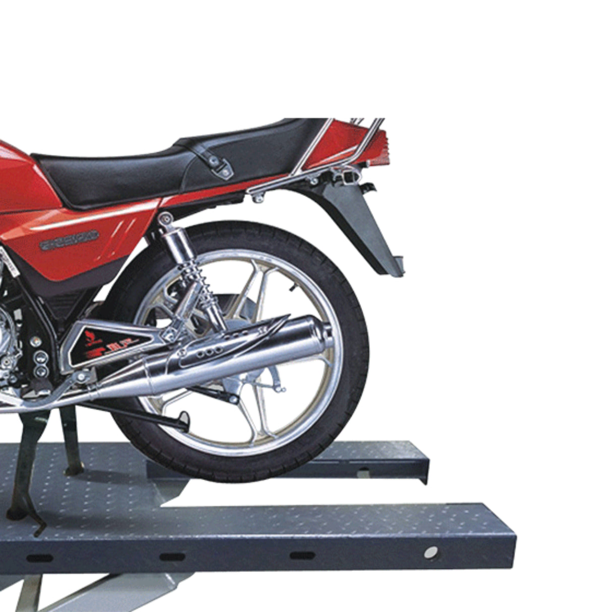 AMGO MC-1200P Pneumatic Motorcycle & ATV Lift Table – 1,200 lb Capacity