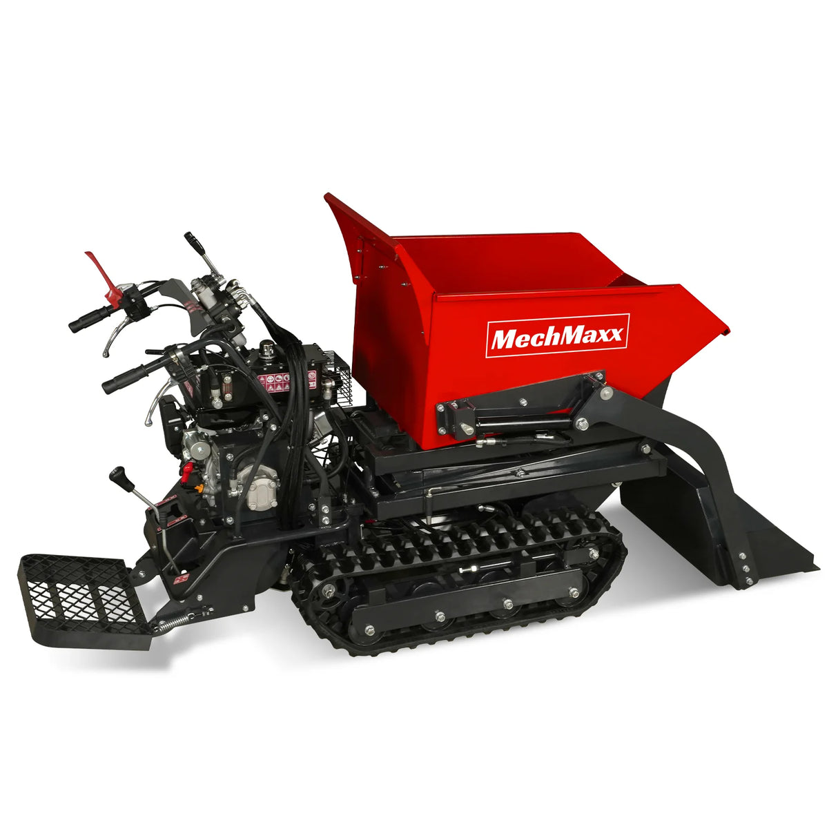 MechMaxx 1100lb 10HP 302cc Tracked Dumper, Tipping & Lifting, D50HTFL