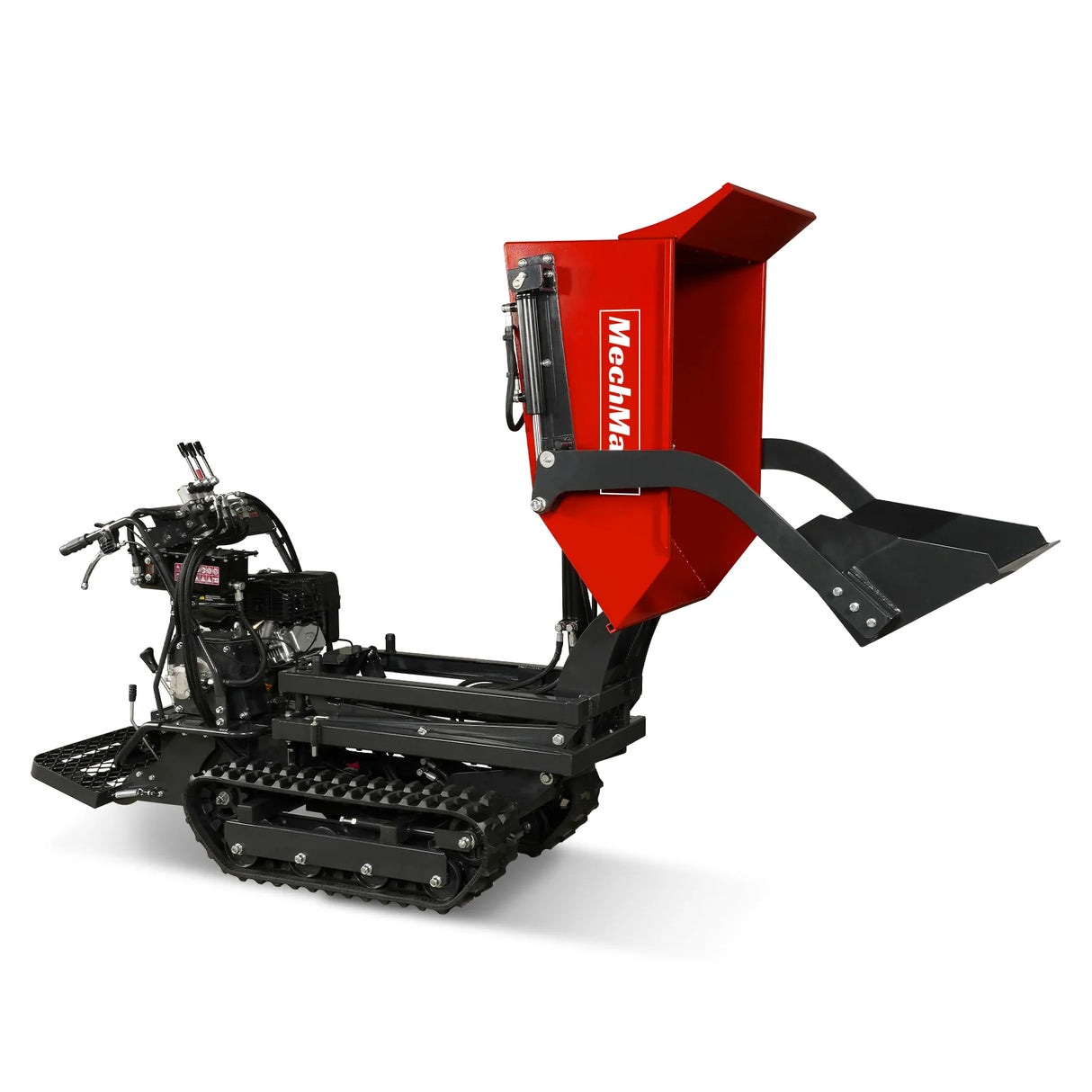 MechMaxx 1100lb 10HP 302cc Tracked Dumper, Tipping & Lifting, D50HTFL