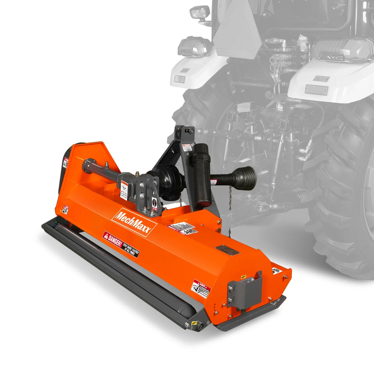 MechMaxx 60" Light-Duty PTO Flail Mower, 3-Point, 15-35HP, EFS60