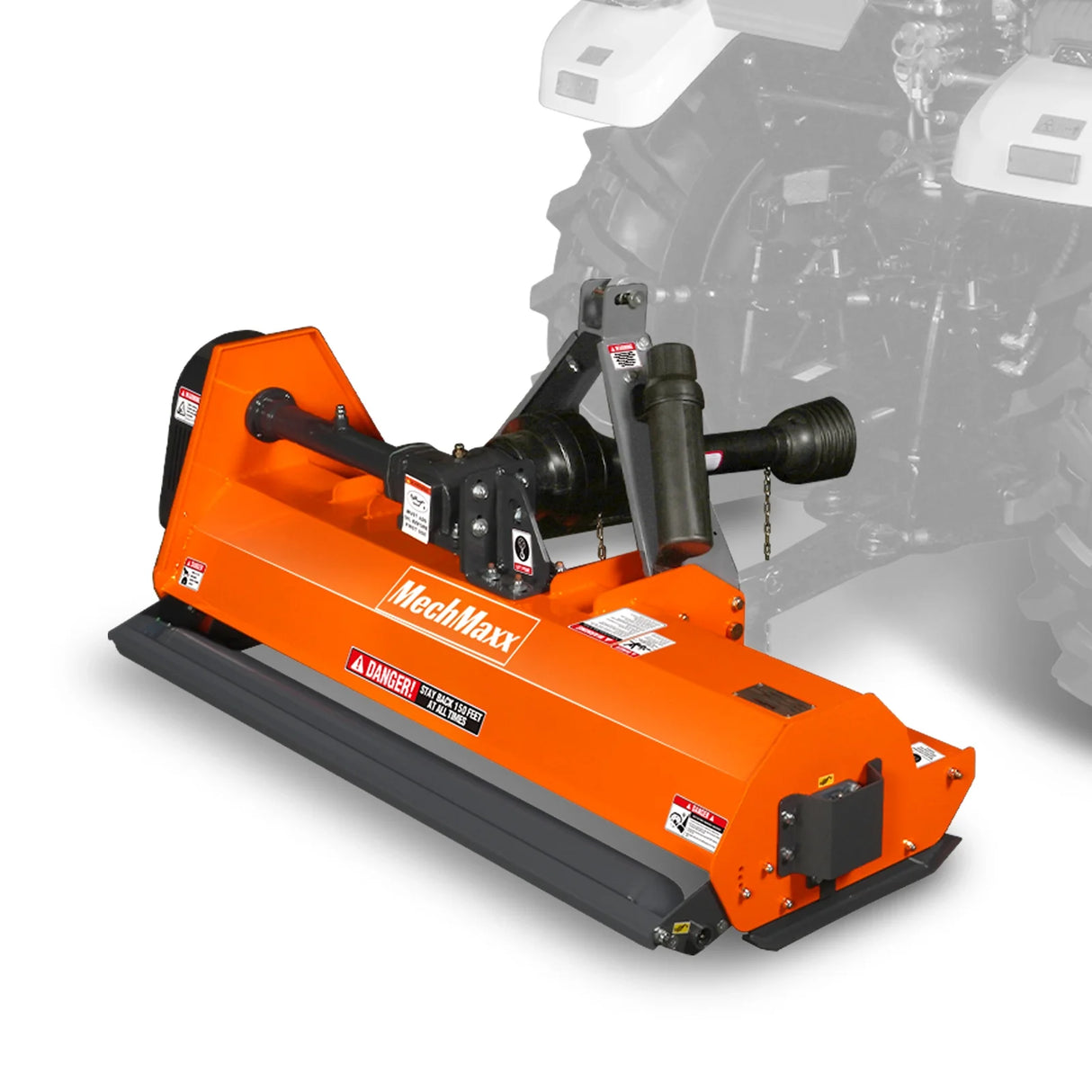 MechMaxx 60" Light-Duty PTO Flail Mower, 3-Point, 15-35HP, EFS60