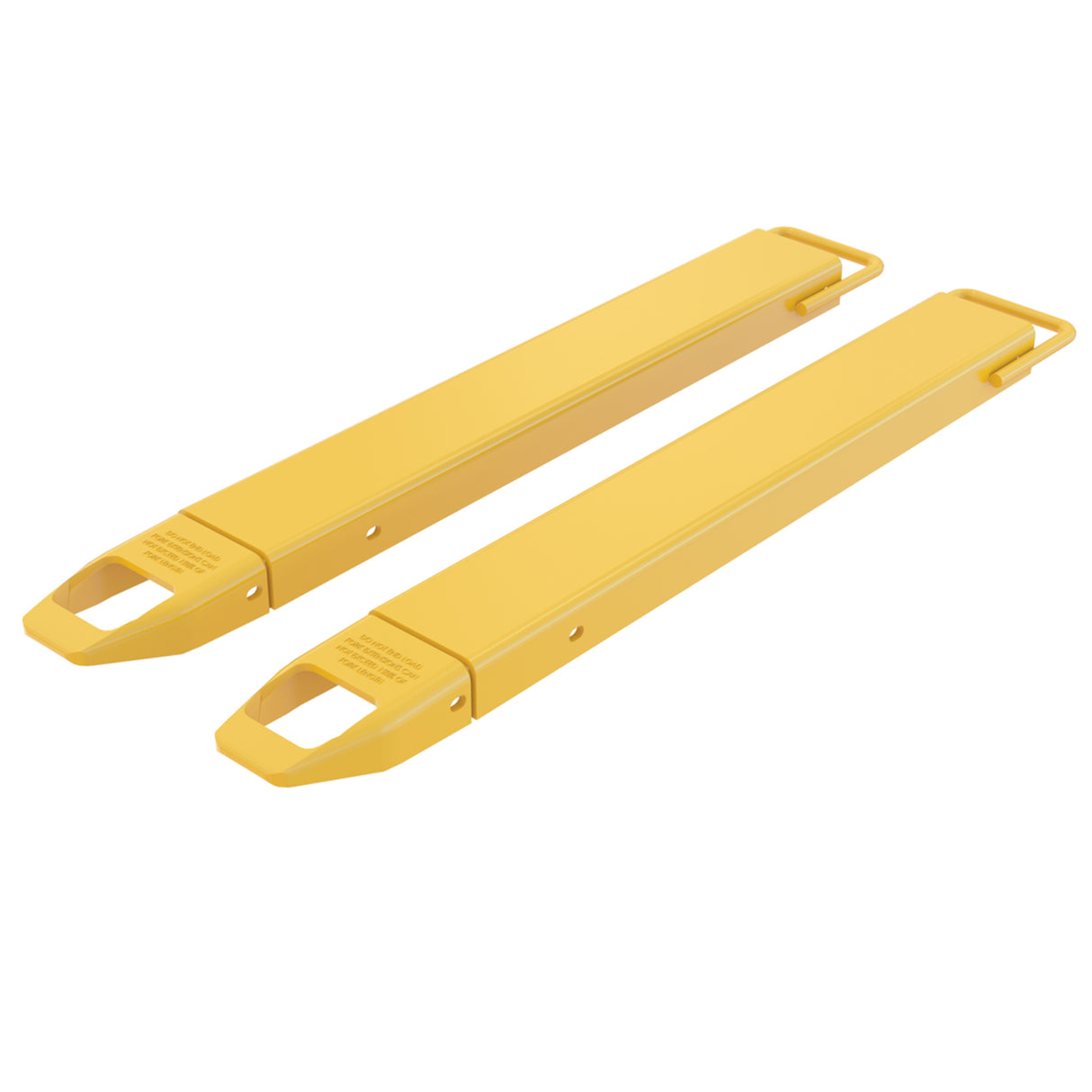 Vestil FE-4 Loop-Style Fork Extensions - 4" Fork Width, 4,000 lb Capacity