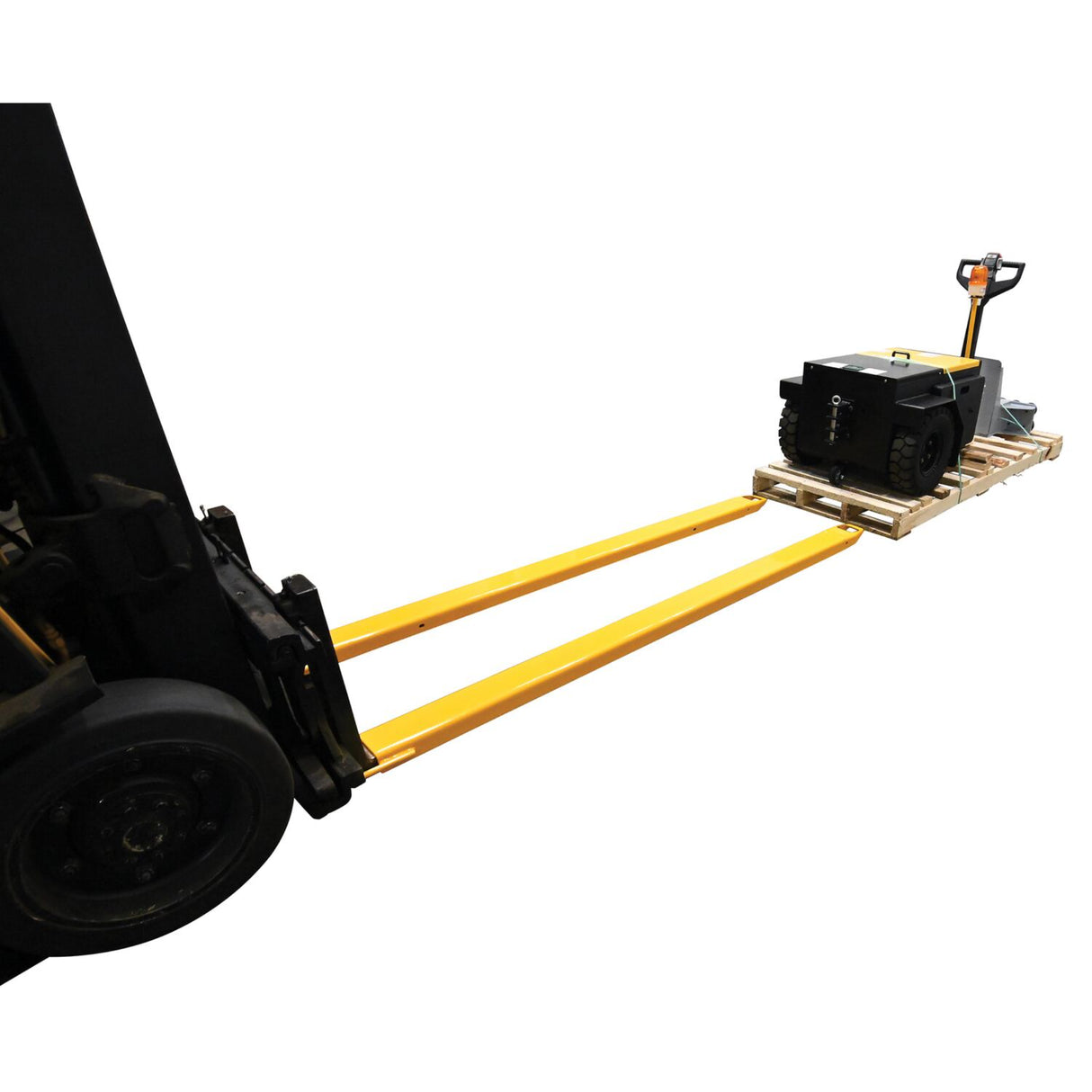 Vestil FE-4 Loop-Style Fork Extensions - 4" Fork Width, 4,000 lb Capacity