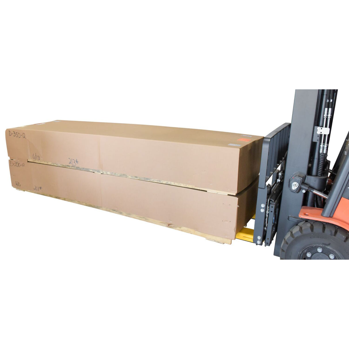 Vestil FE-5 Loop-Style Fork Extensions - 5" Fork Width, 4,000 lb Capacity