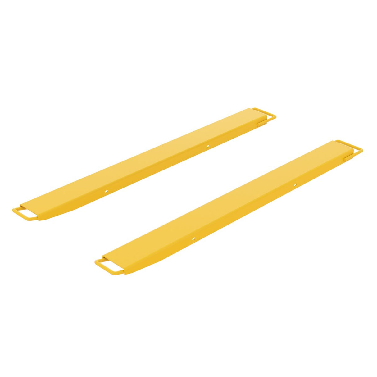 Vestil FE-HS High Strength Fork Extensions | 4,000 lb Capacity Per Pair, 40% Lighter, Fits Class 2 & 3 Forks, 4"/5"/6" Width, 63"–96" Length