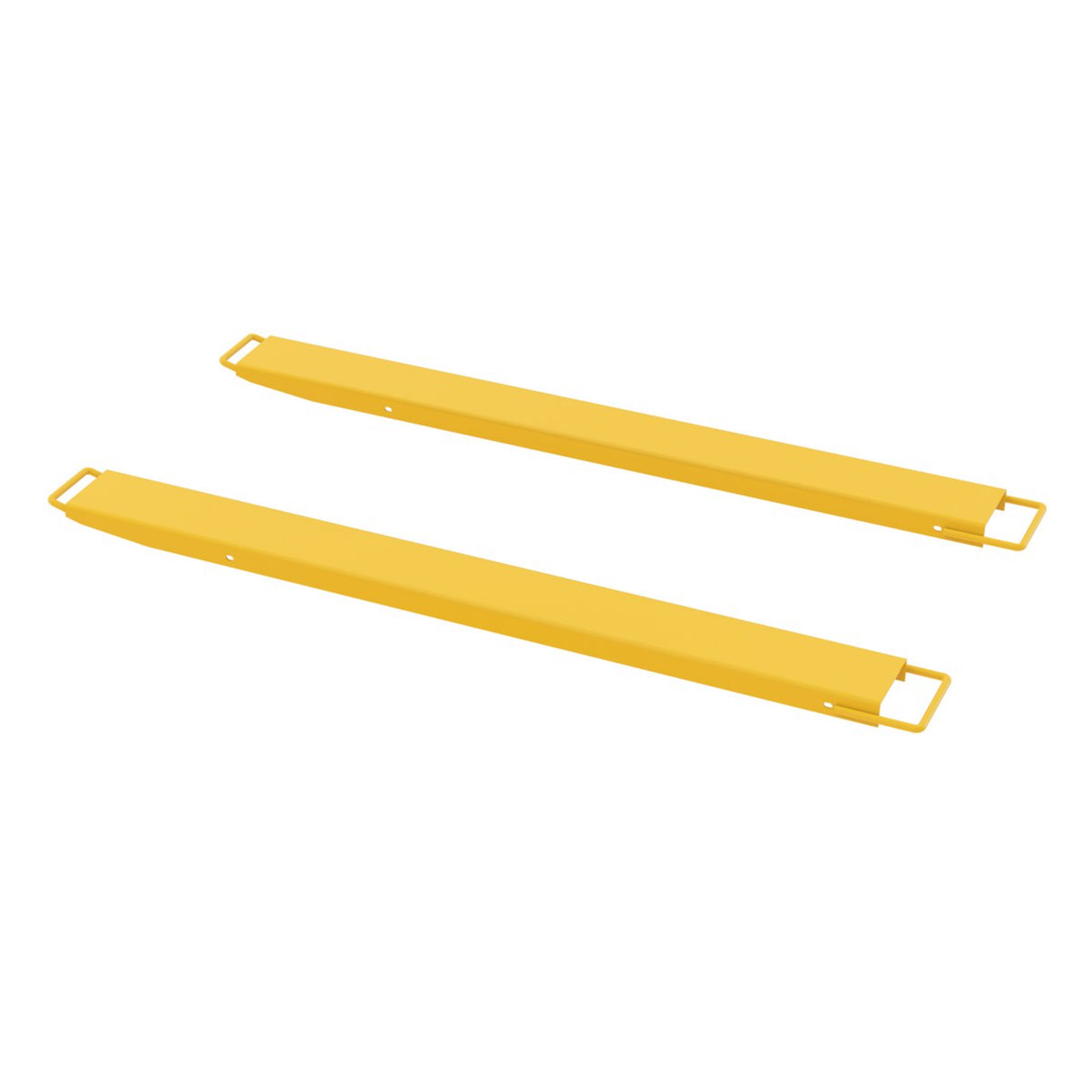 Vestil FE-HS High Strength Fork Extensions | 4,000 lb Capacity Per Pair, 40% Lighter, Fits Class 2 & 3 Forks, 4"/5"/6" Width, 63"–96" Length