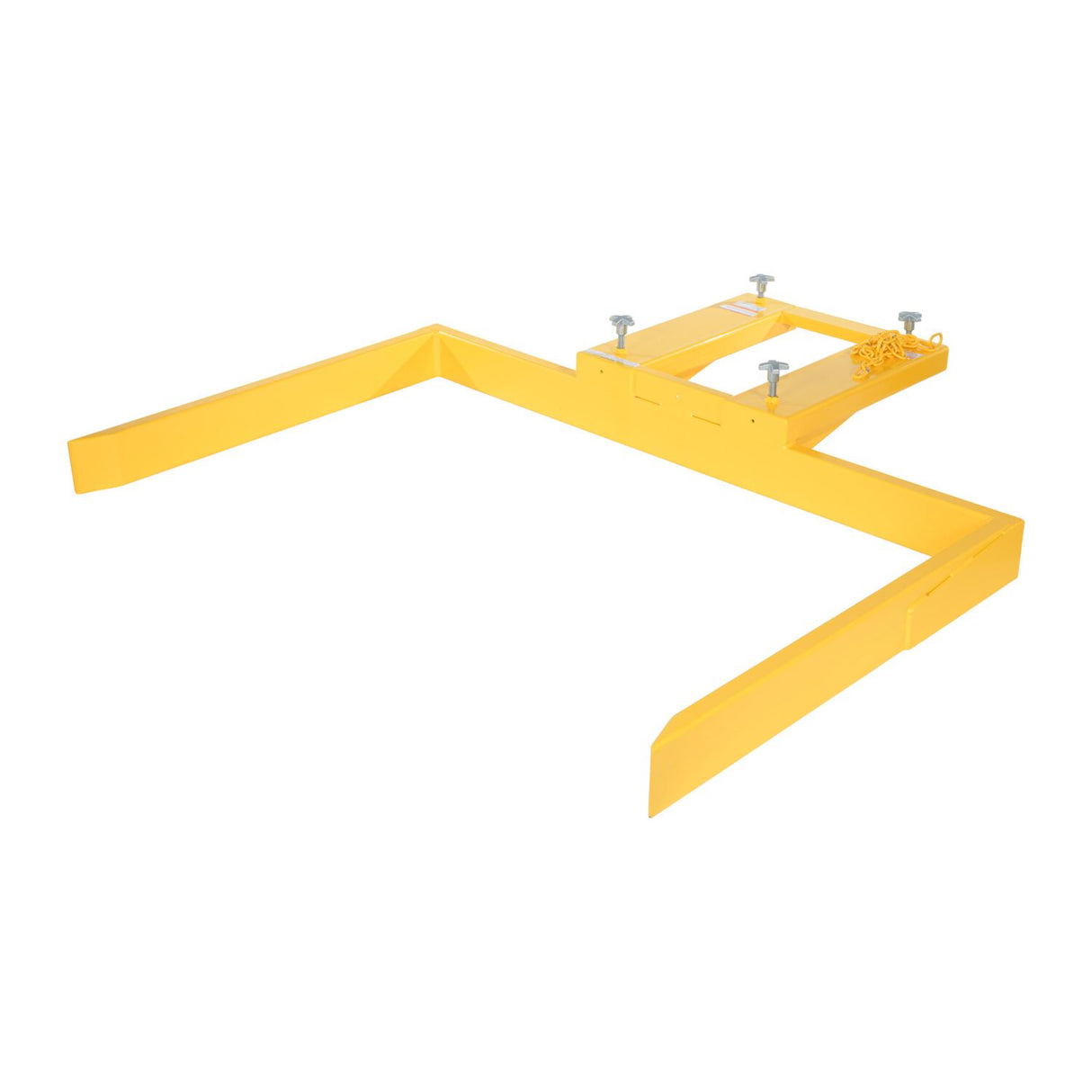 Vestil FLDM-2-72 Fork Mounted Front Load Dumpster Mover — Forklift Dumpster & Hopper Mover, 72" Fixed Forks, 2,000 lb Capacity