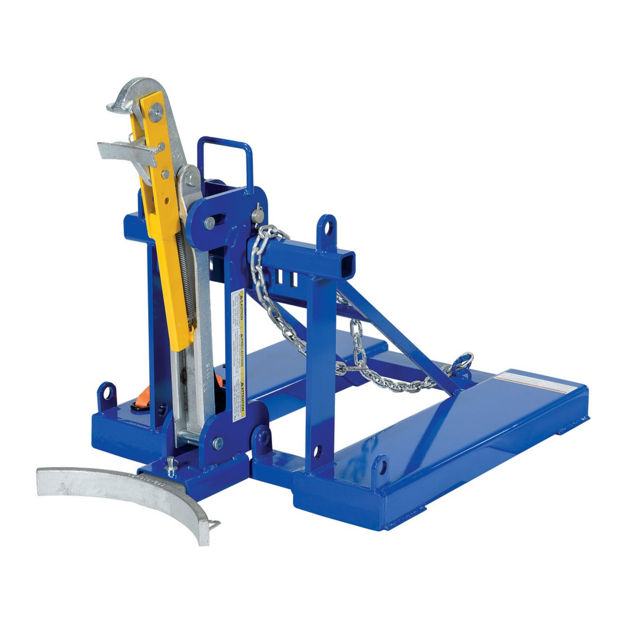Vestil FMDL Automatic Eagle Beak Drum Lifters | Grip & Move 30 & 55-Gallon Drums From the Seat, Single or Double, 1,000–2,000 lb, Meets OSHA 1910.178