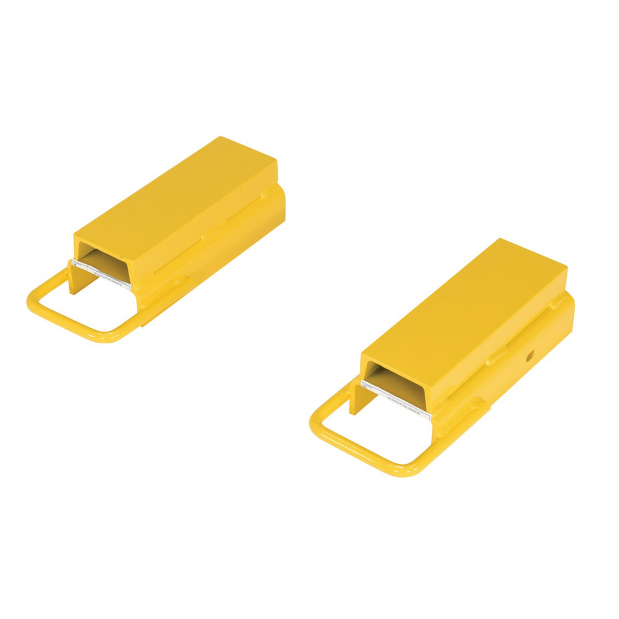 Vestil FRS Fork Rear Spacers | Loop-On Steel Heel Spacers, Stop Loads Sliding Back, Fits 4"/5"/6" Forks, Sold in Pairs