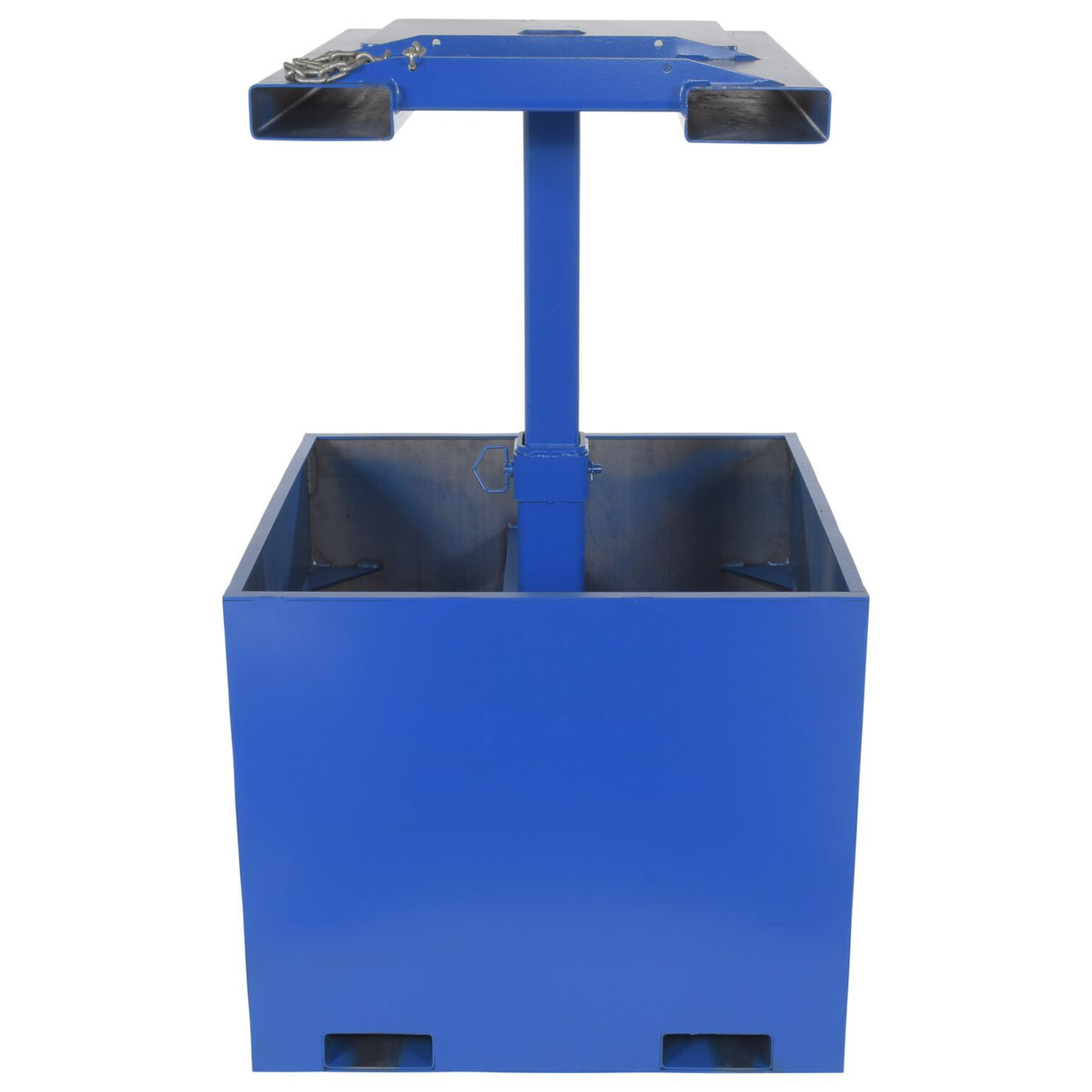 Vestil FWBC Fork-Mounted Trash Bin Compactor — Dead-Weight Forklift Waste Compactor, 2,000 & 4,000 lb, Empty or Cement-Filled