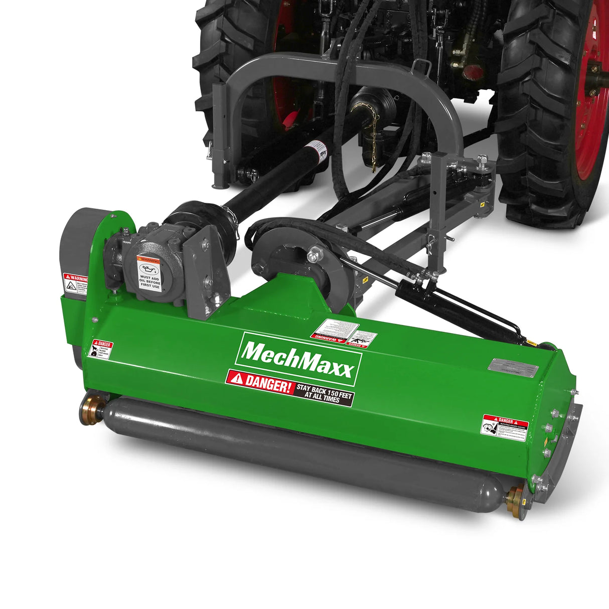 MechMaxx 48" Offset Flail Ditch Bank Mower, 3-Point, 25-50HP, VAM48