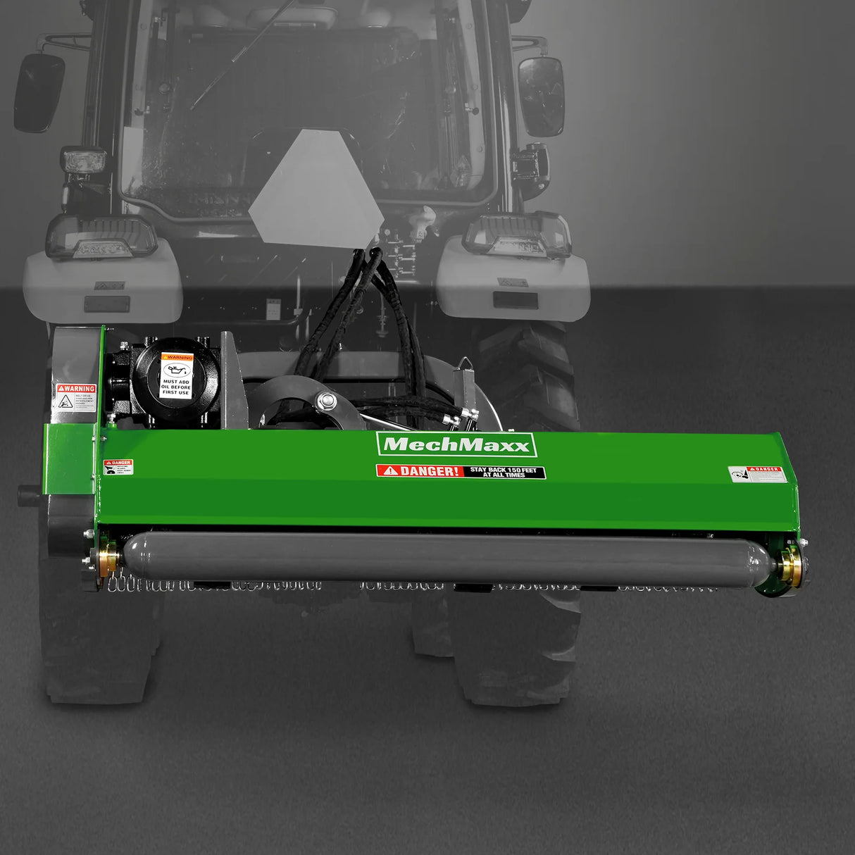 MechMaxx 60" Offset Flail Ditch Bank Mower, 3-Point, 25-60HP, VAM60