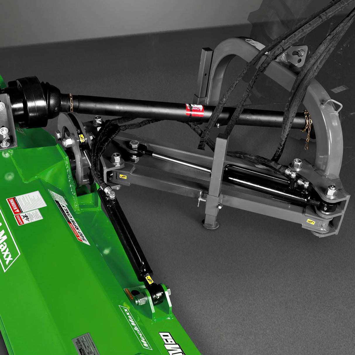 MechMaxx 60" Offset Flail Ditch Bank Mower, 3-Point, 25-60HP, VAM60