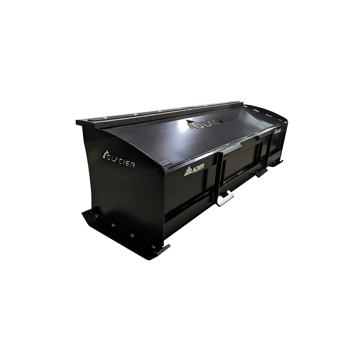 Glacier Attachments HD Snow Pusher (Box) for Skid Steers