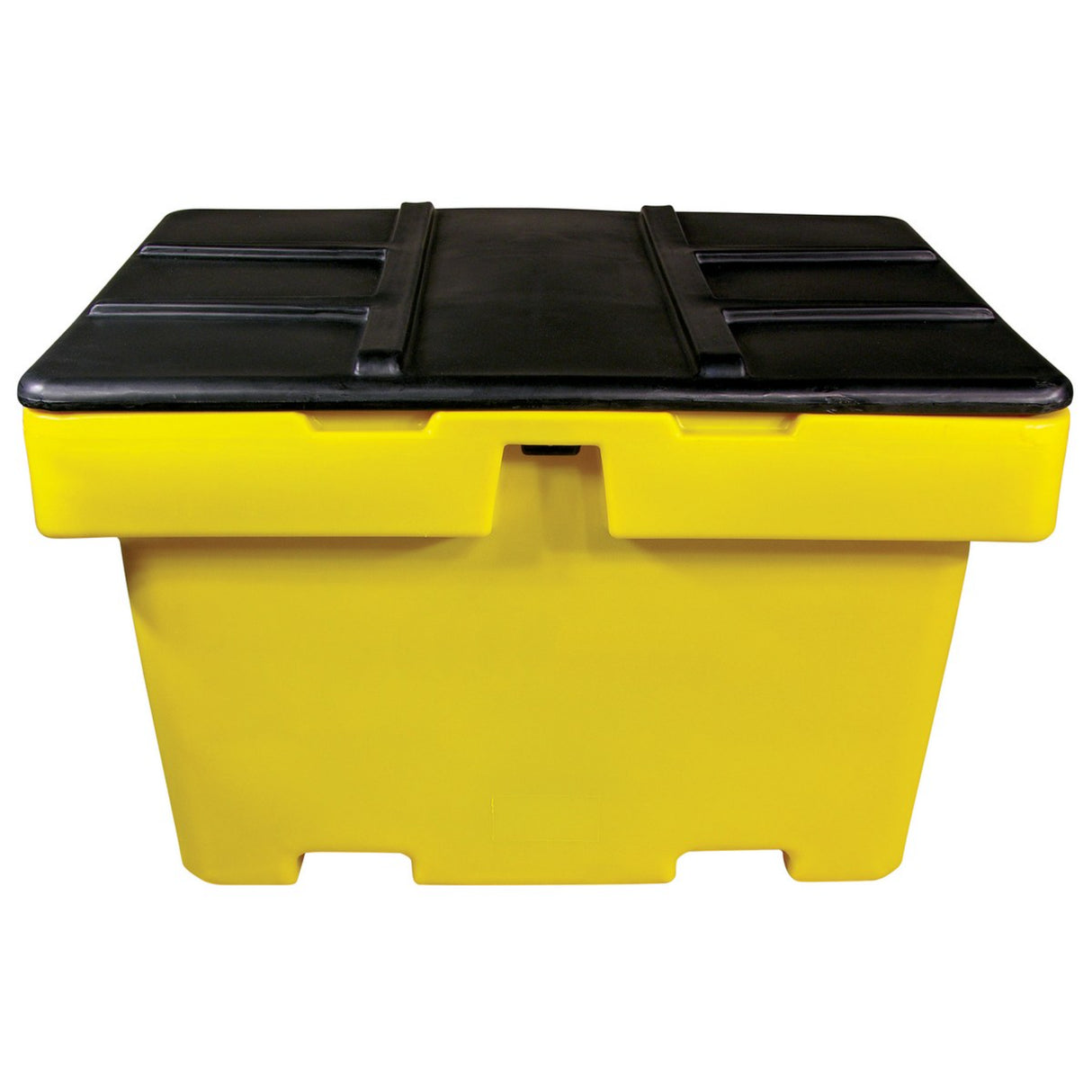 Vestil HDSB-18 Heavy-Duty Poly Salt Storage Box – Outdoor Ice Melt & Sand Bin