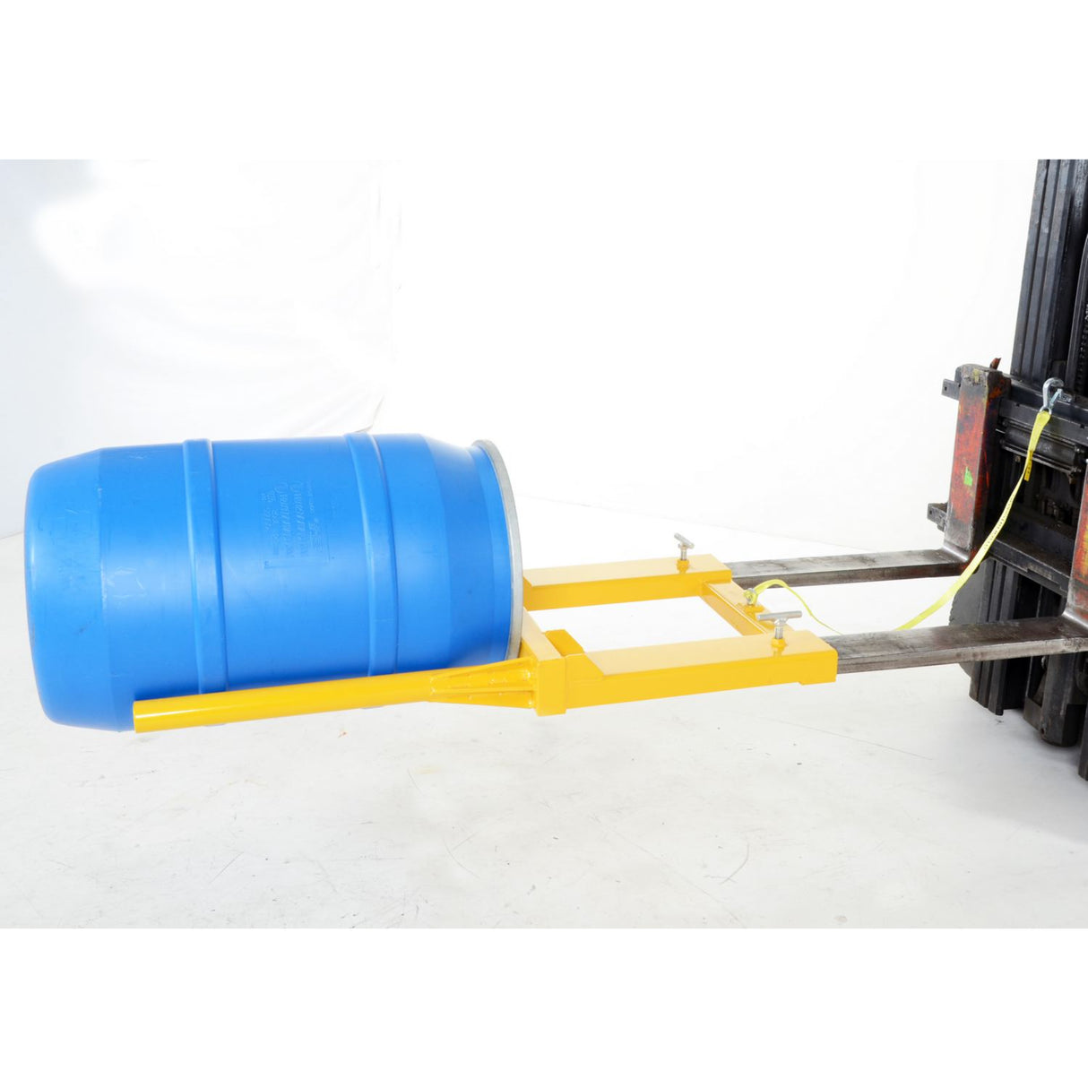 Fork Mounted Drum Positioner, Horizontal 55-Gallon Drum Handler, Vestil HDT Series