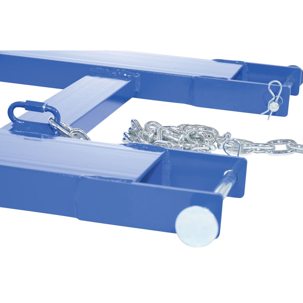 Vestil HOOK-BASE Fork Truck Tow Base — Forklift Tow Hitch Attachment for Trailers & Equipment, 4,000 lb