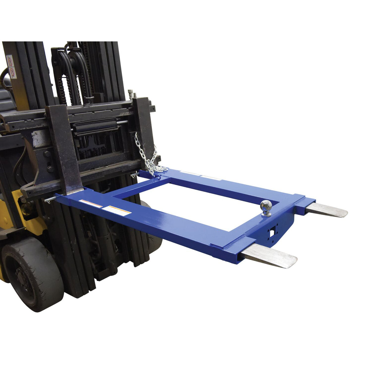 Vestil HOOK-BASE Fork Truck Tow Base — Forklift Tow Hitch Attachment for Trailers & Equipment, 4,000 lb
