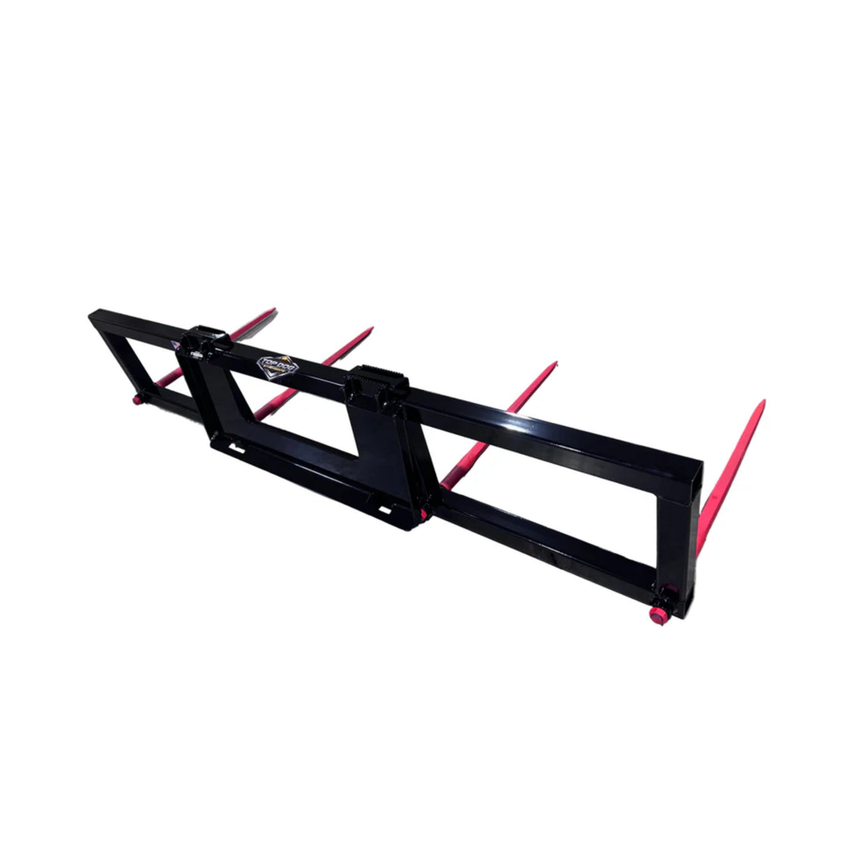 Top Dog Attachments Double Round Bale Spear for Skid Steer & Tractor