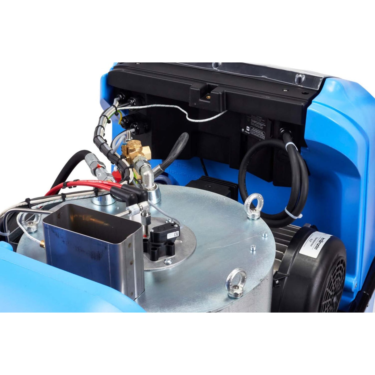Kranzle Therm K1165TST Hot Water Electric Pressure Washer - 2400 PSI, 5.5 GPM with Total Stop System & Integrated Hose Reel