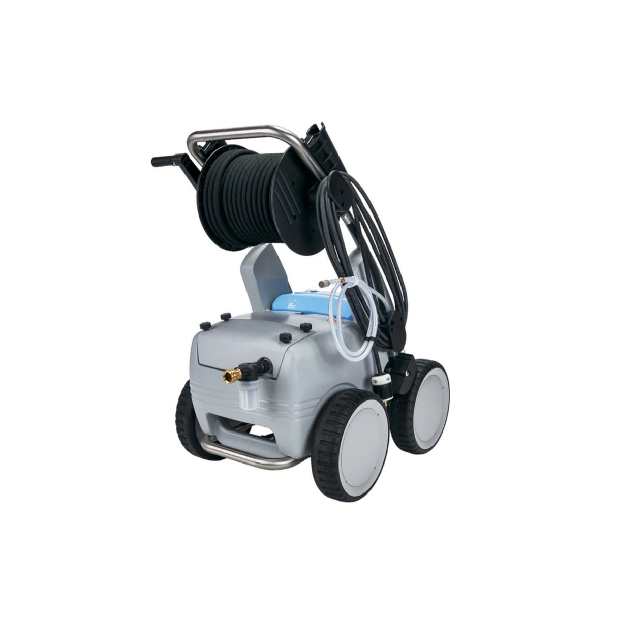Kranzle K1200TST Industrial Electric Pressure Washer - 2400 PSI, 5.0 GPM with Total Stop System, Hose Reel & Industrial Pump