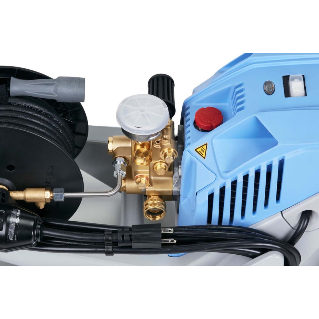 Kranzle K2020T Industrial Cold-Water Electric Pressure Washer - 2000 PSI, 2.0 GPM with Hose Reel, APG Pump & GFI