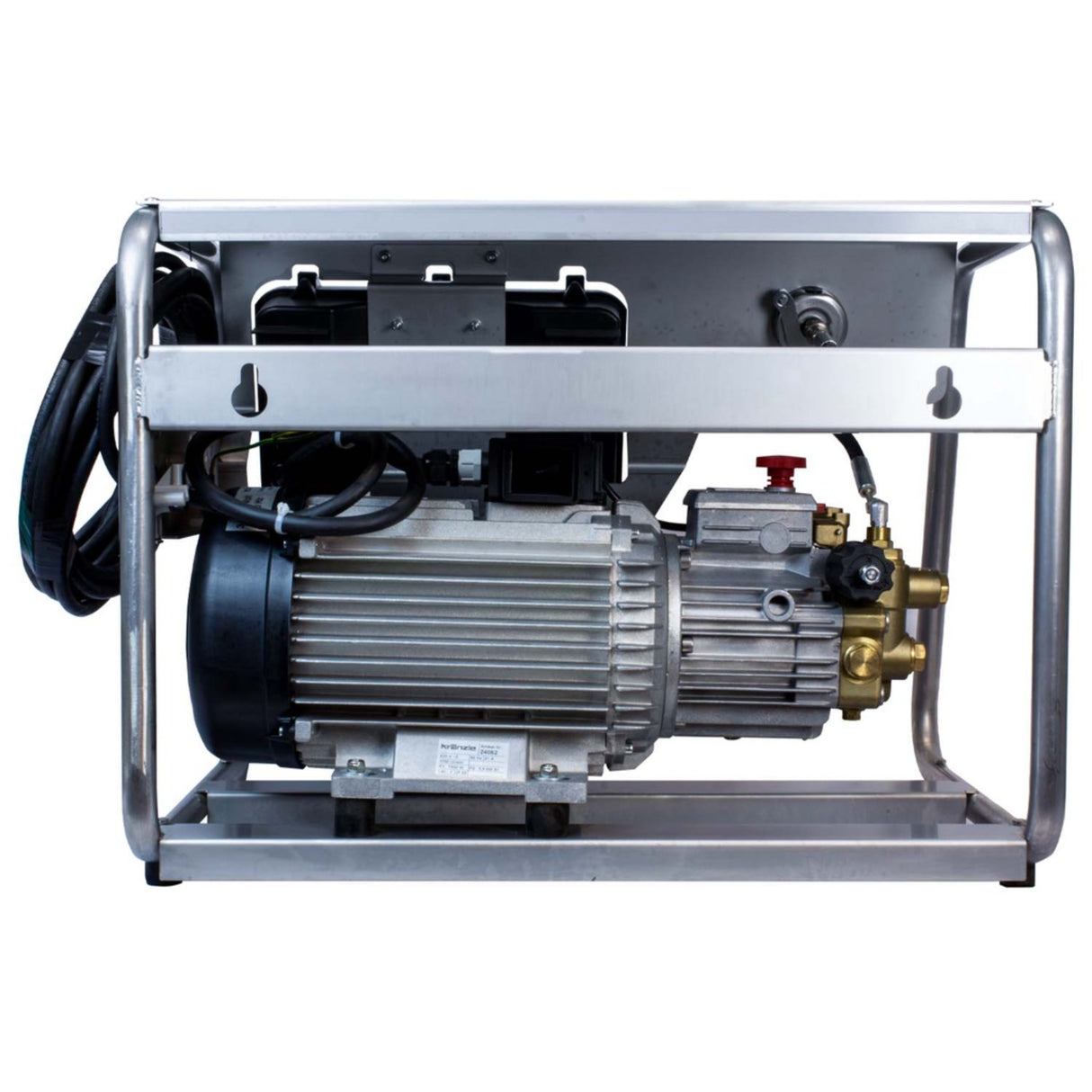 Kranzle KWS1200TS Industrial Electric Pressure Washer - 2400 PSI, 5.0 GPM with AQ Pump, Total Stop & Stainless Steel Frame