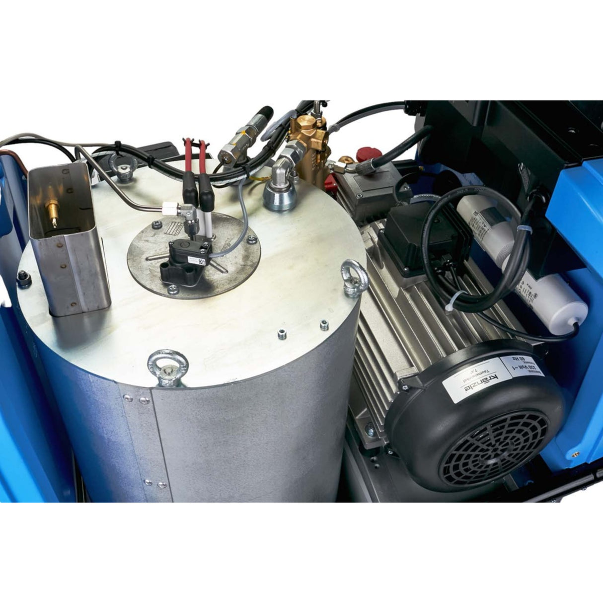 Kranzle Therm K2175TST Hot Water Electric Pressure Washer - 2500 PSI, 3.3 GPM with Total Stop System & Integrated Hose Reel