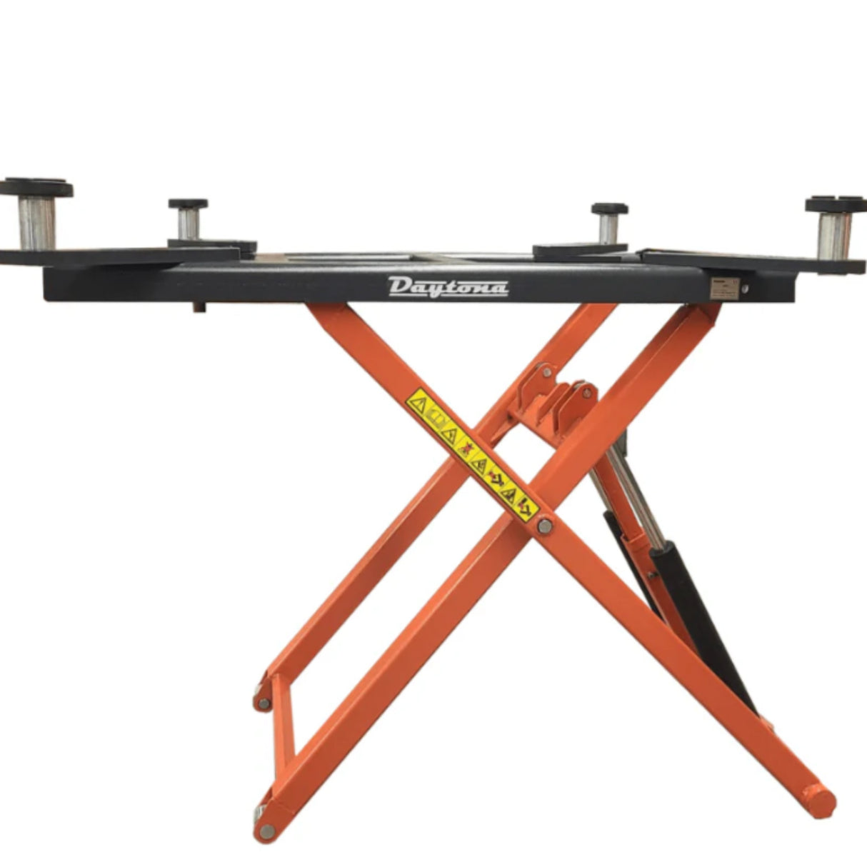 Daytona LMS6 6,000 lb Mid-Rise Scissor Lift – Ultra-Thin Low-Profile Lift for Tire, Brake & Body Work, 120V