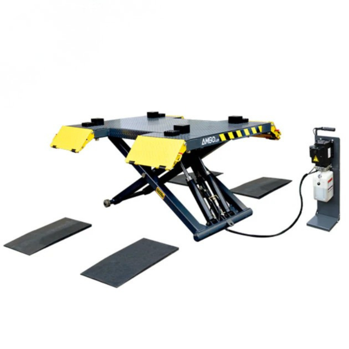 AMGO MRP06 Portable Mid-Rise Scissor Lift – 6,000 lb Capacity