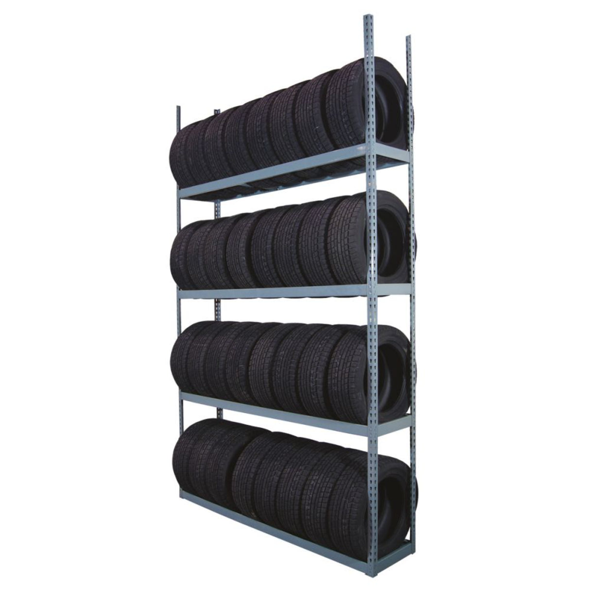 Martins Industries 4-Tier Tire Storage Rack – 88" x 16" x 117" Passenger & Light Truck Tire Rack