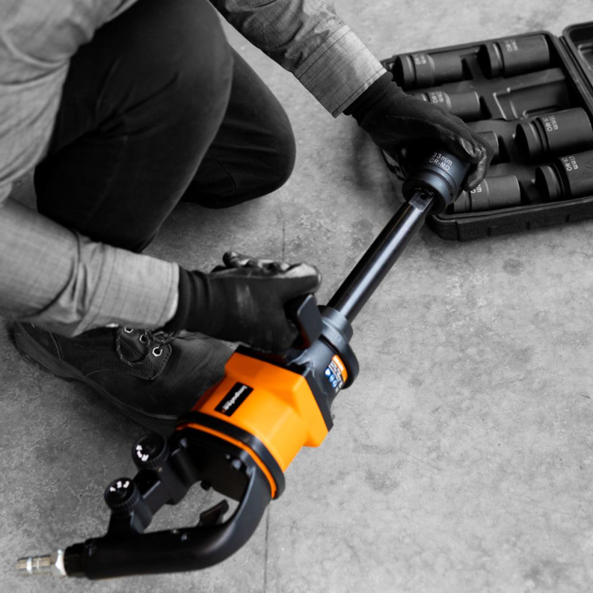 Martins Industries Impulse 1-LW Lightweight Impact Wrench – 1,800 ft-lb Max Torque