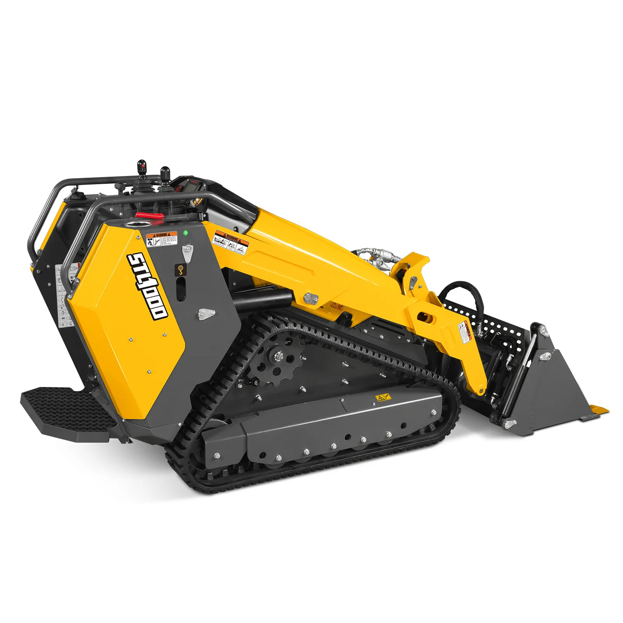 MechMaxx 25HP Stand-On Mini Skid Steer Loader with Kubota D1105 Engine