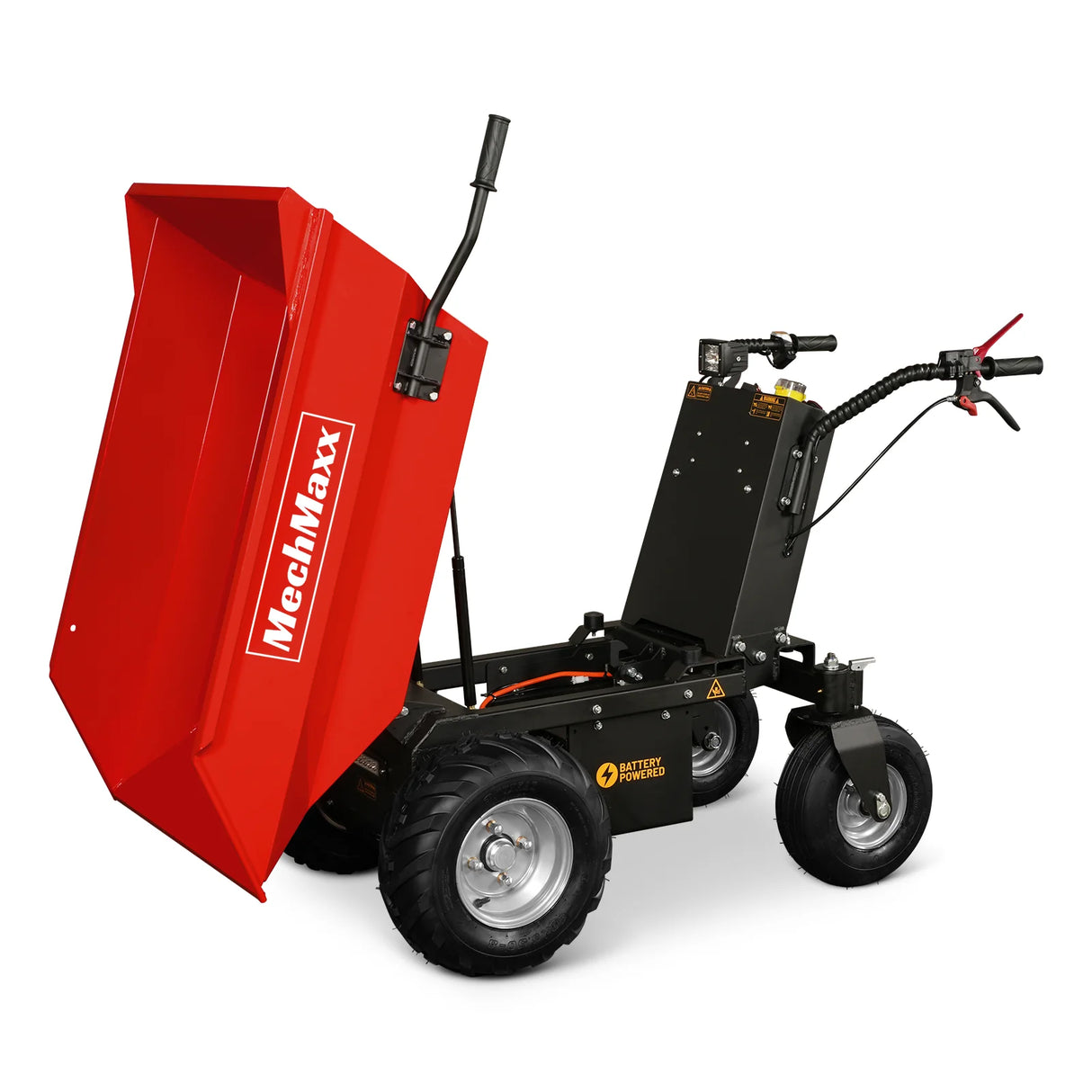 MechMaxx 1100lb Electric Mini Dumper, 1000W 48V Brushless DC Motor, E50