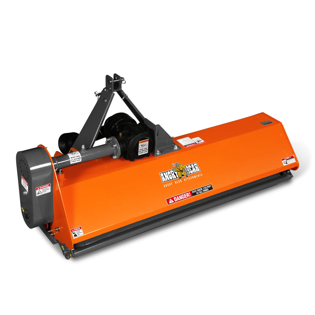 MechMaxx 68" PTO Driven Flail Mower, 3-Point, 30-60HP, NAM68