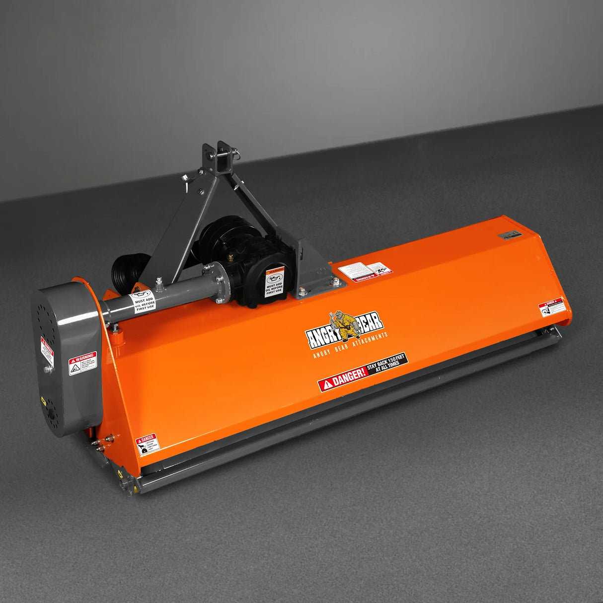 MechMaxx 68" PTO Driven Flail Mower, 3-Point, 30-60HP, NAM68