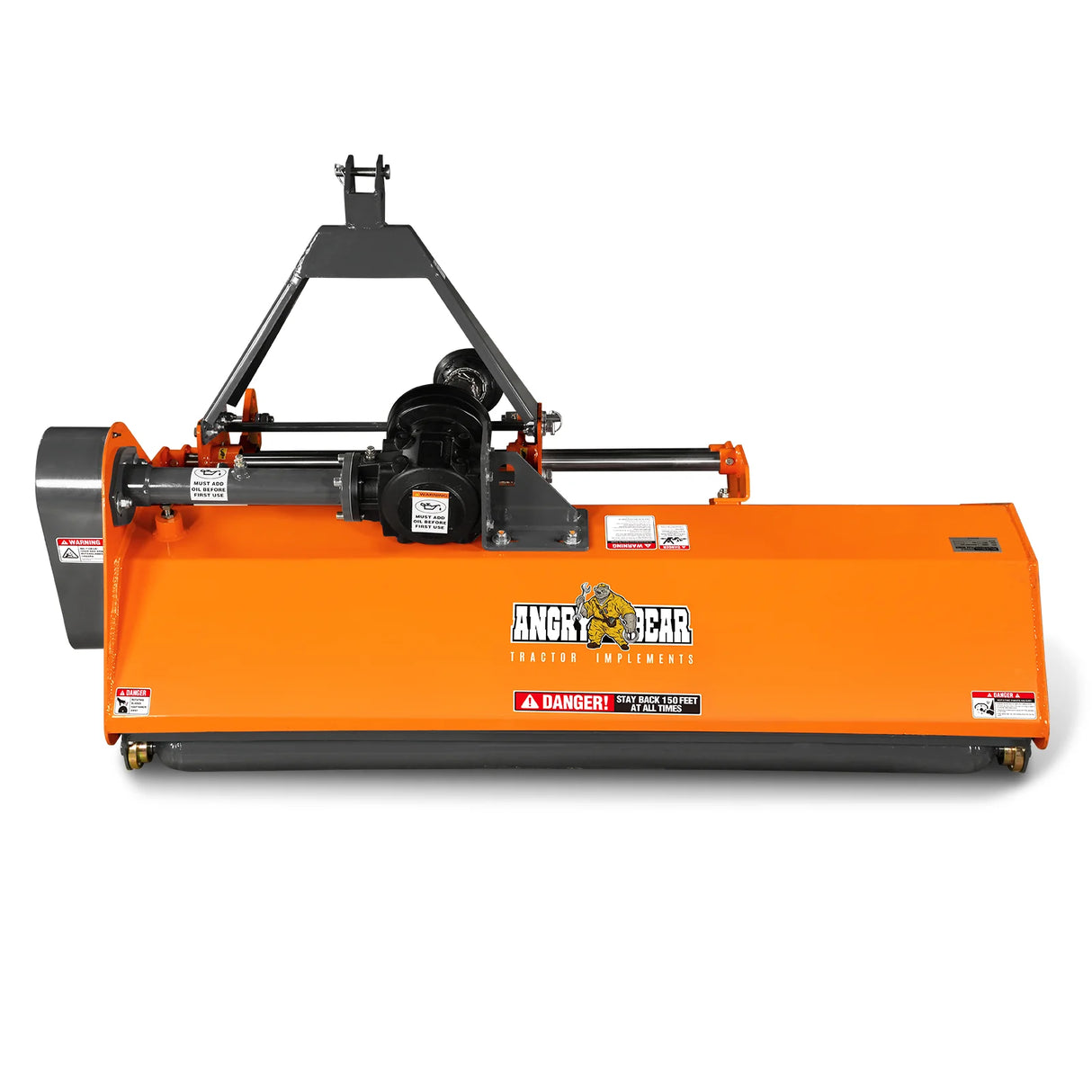 MechMaxx 68" PTO Flail Mower, Hydraulic Side Shift, 3-Point, 30-60HP, NAM68H