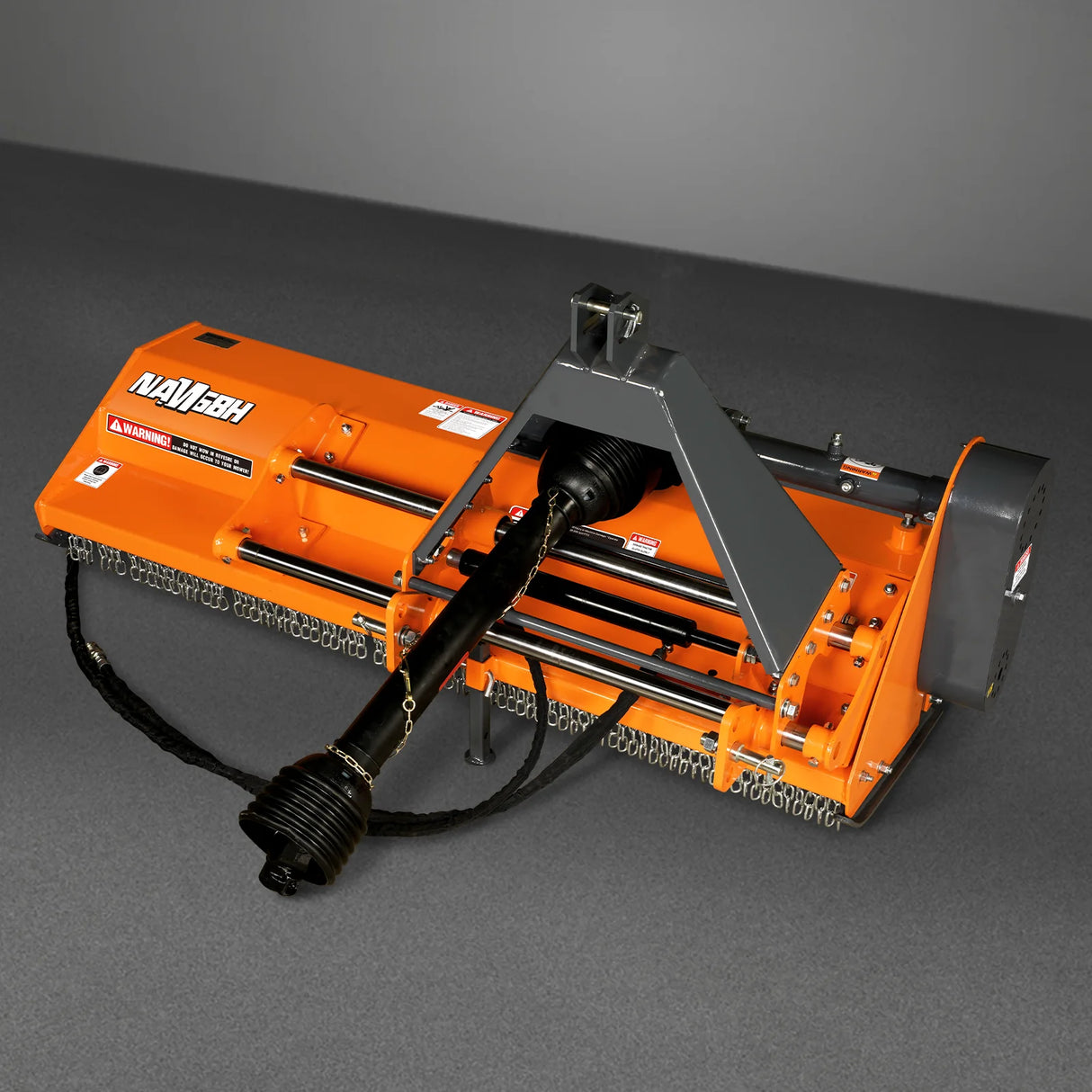 MechMaxx 68" PTO Flail Mower, Hydraulic Side Shift, 3-Point, 30-60HP, NAM68H