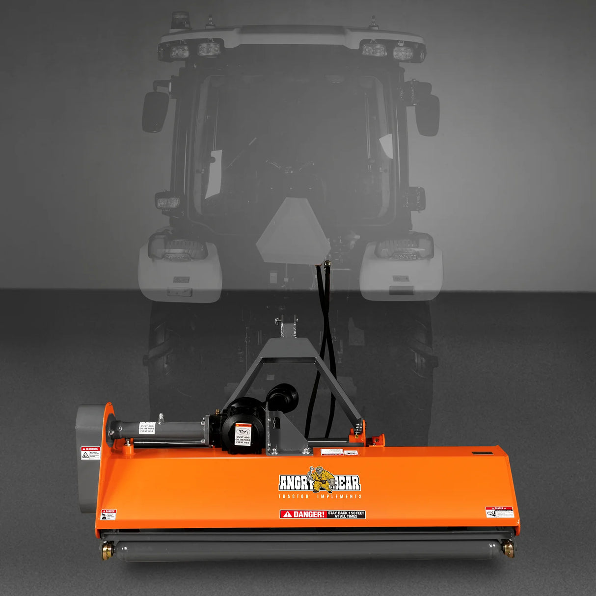 MechMaxx 68" PTO Flail Mower, Hydraulic Side Shift, 3-Point, 30-60HP, NAM68H