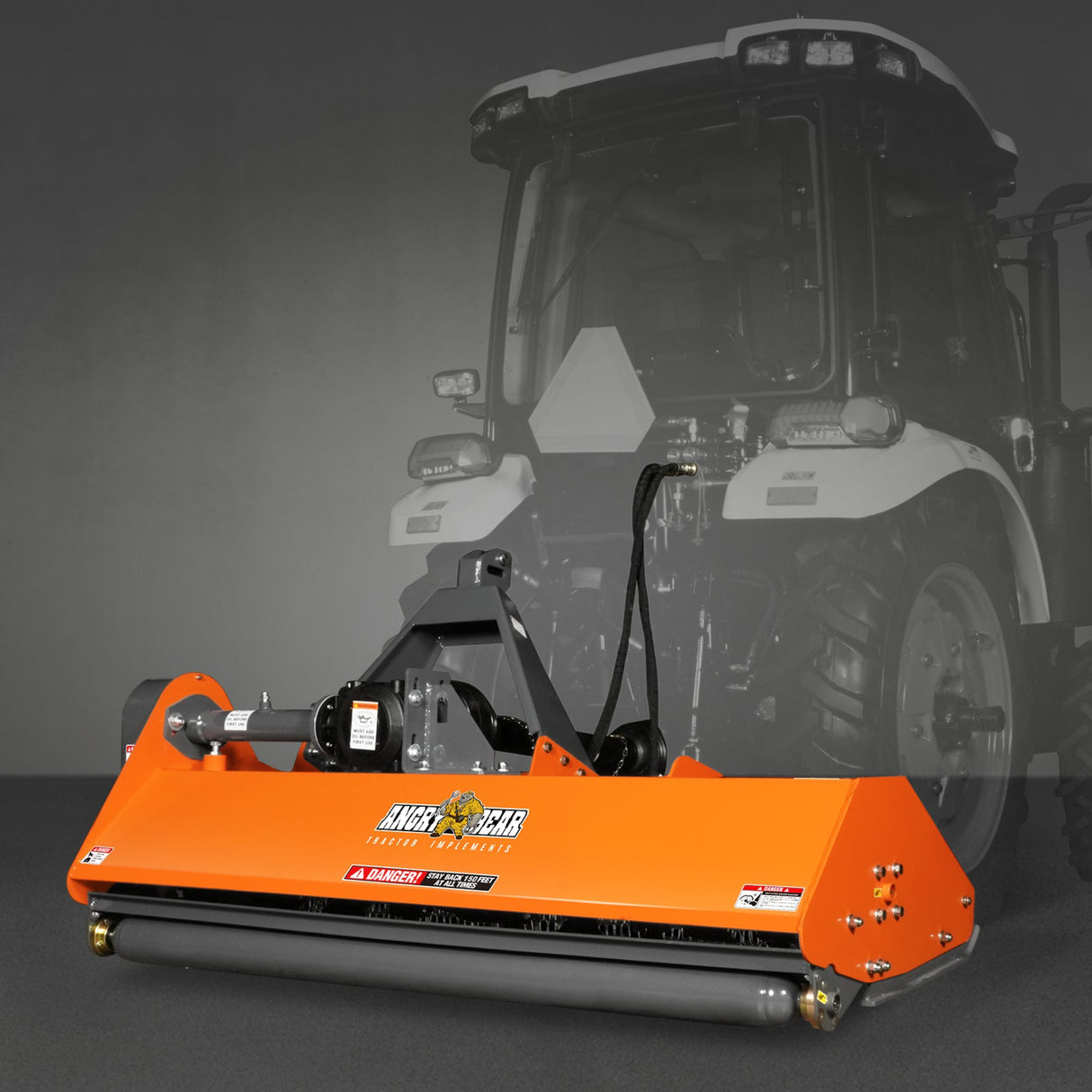 MechMaxx 68" PTO Flail Mower, Hydraulic Side Shift, 3-Point, 30-60HP, NAM68H