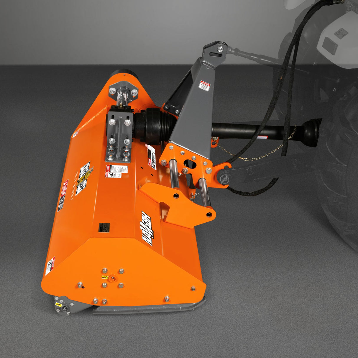 MechMaxx 68" PTO Flail Mower, Hydraulic Side Shift, 3-Point, 30-60HP, NAM68H
