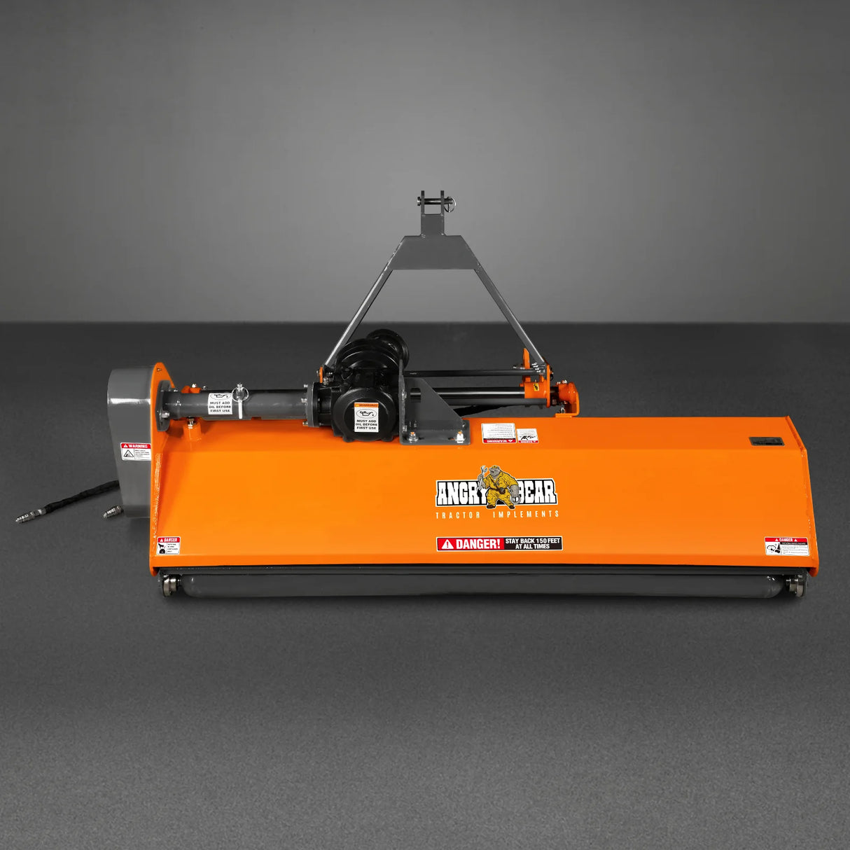 MechMaxx 72" PTO Flail Mower, Hydraulic Side Shift, 3-Point, 45-85HP, NAM72H